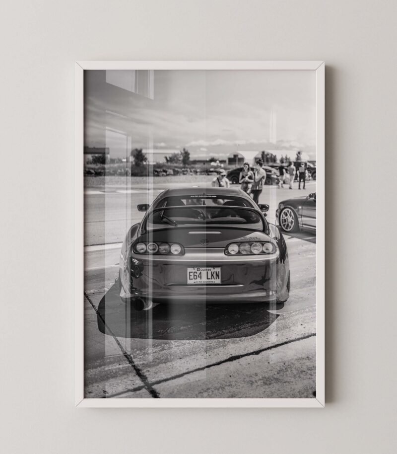 Toyota Supra MK4 Digital Print