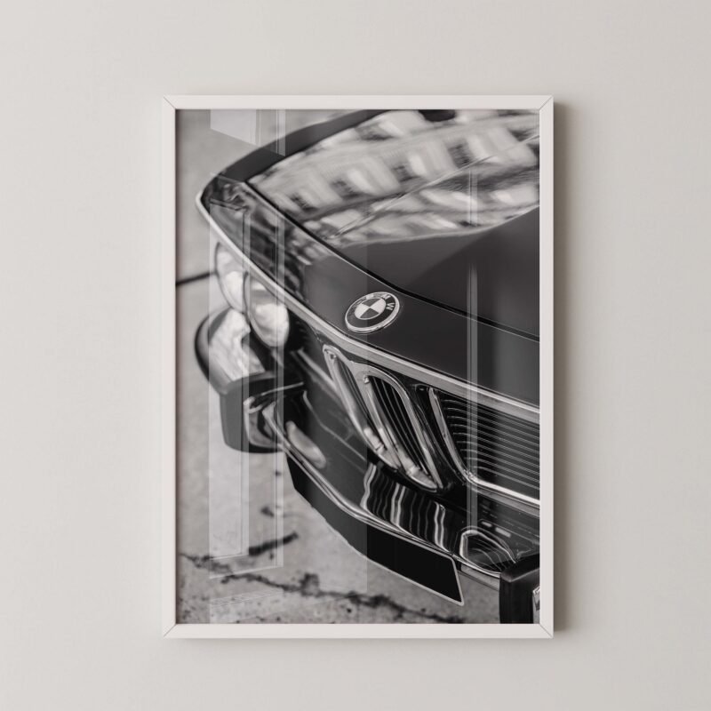Vintage Bmw Car Poster
