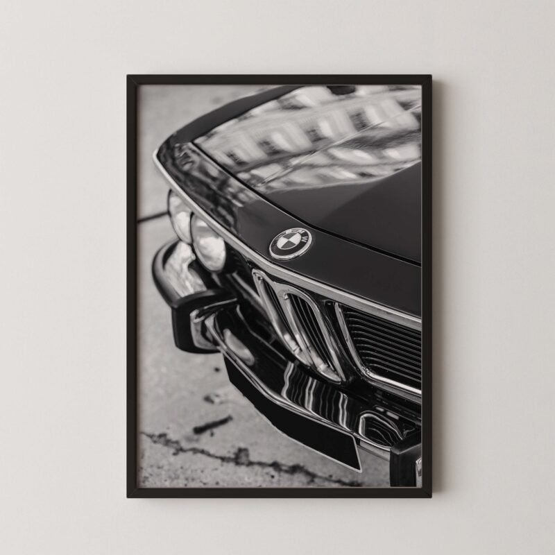 Vintage Bmw Car Poster