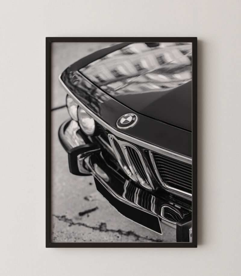 Vintage Bmw Car Poster