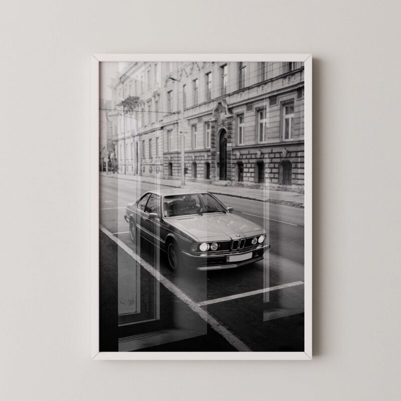 Classic Bmw Street Print