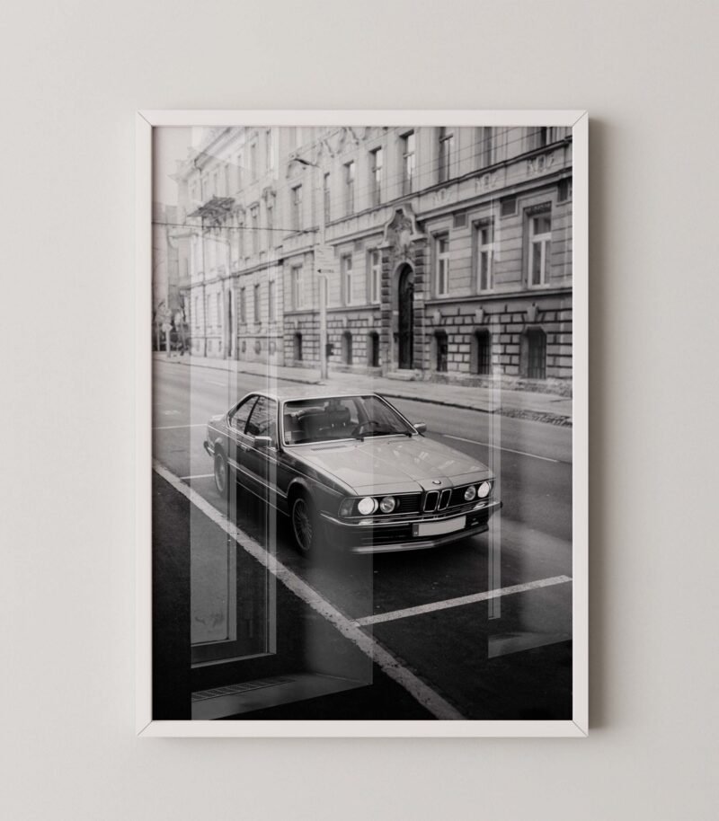 Classic Bmw Street Print