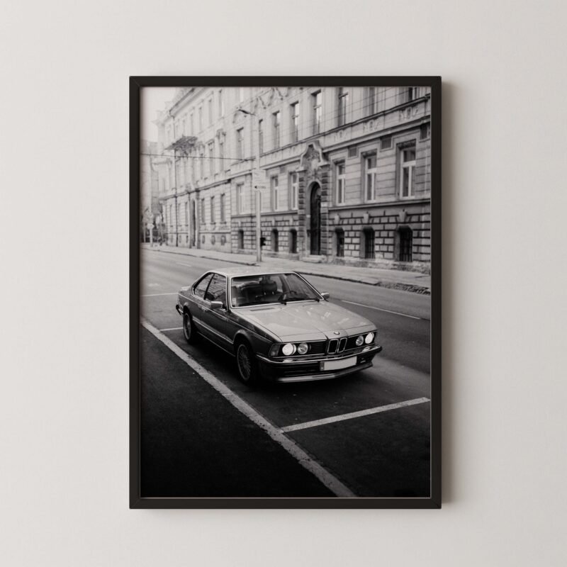 Classic Bmw Street Print