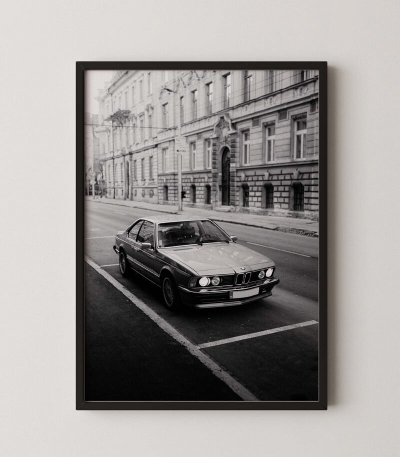 Classic Bmw Street Print