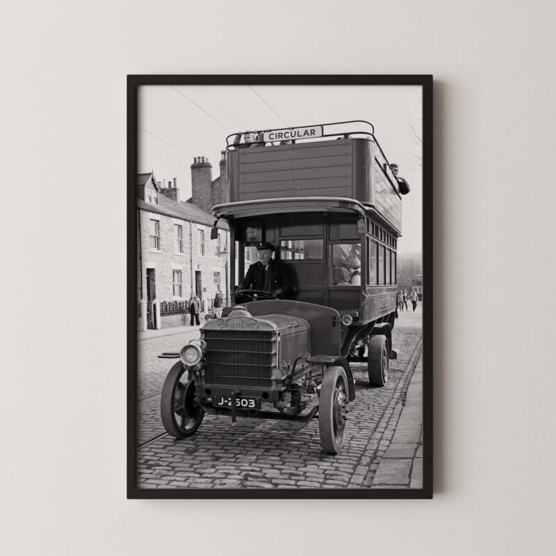 Vintage Daimler Bus Print