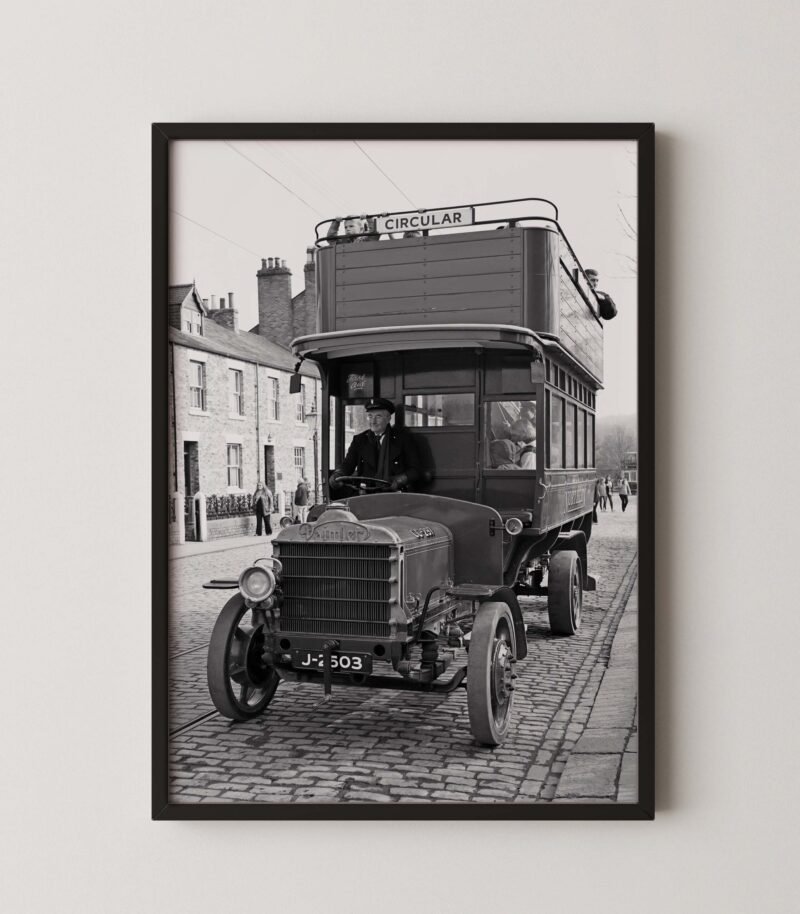 Vintage Daimler Bus Print
