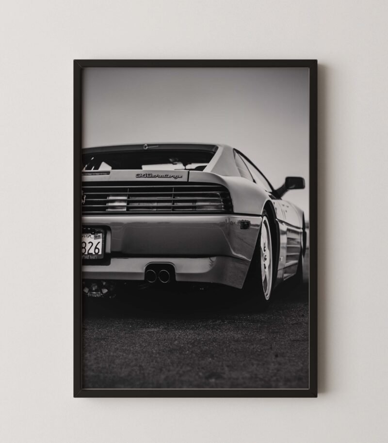 Ferrari 348 Challenge Poster