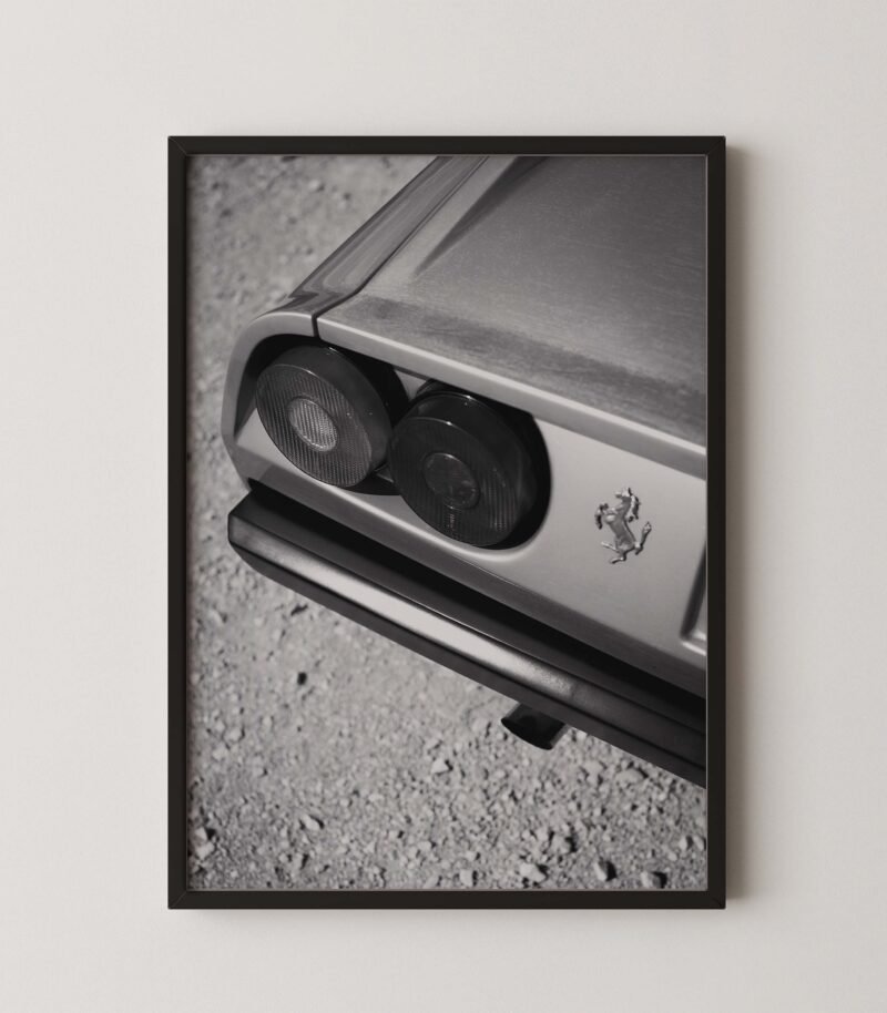 Vintage Ferrari Digital Print