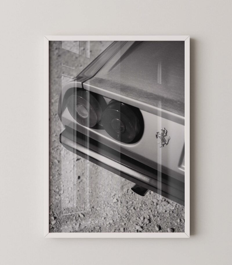 Vintage Ferrari Digital Print