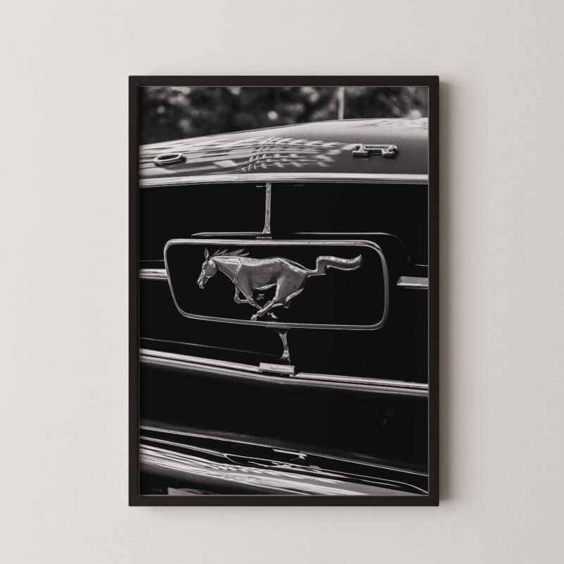 Classic Ford Mustang Wall Art