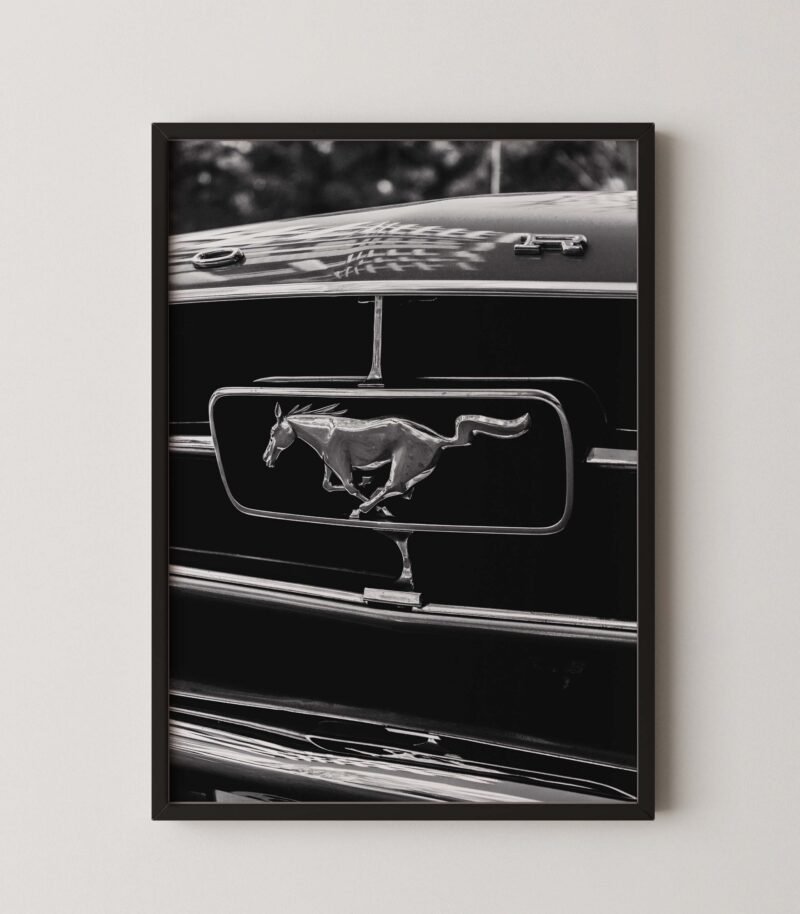Classic Ford Mustang Wall Art