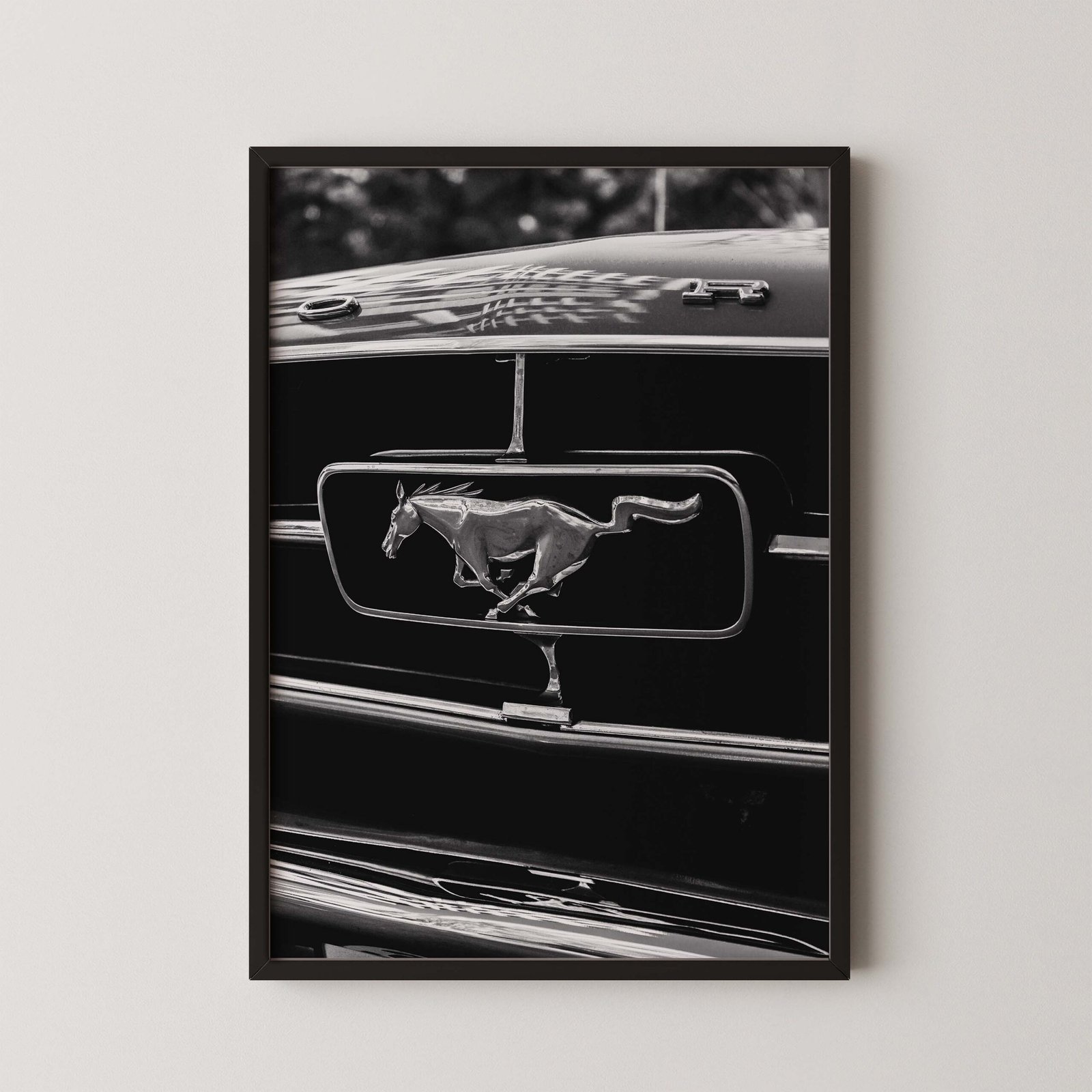 Classic Ford Mustang Wall Art