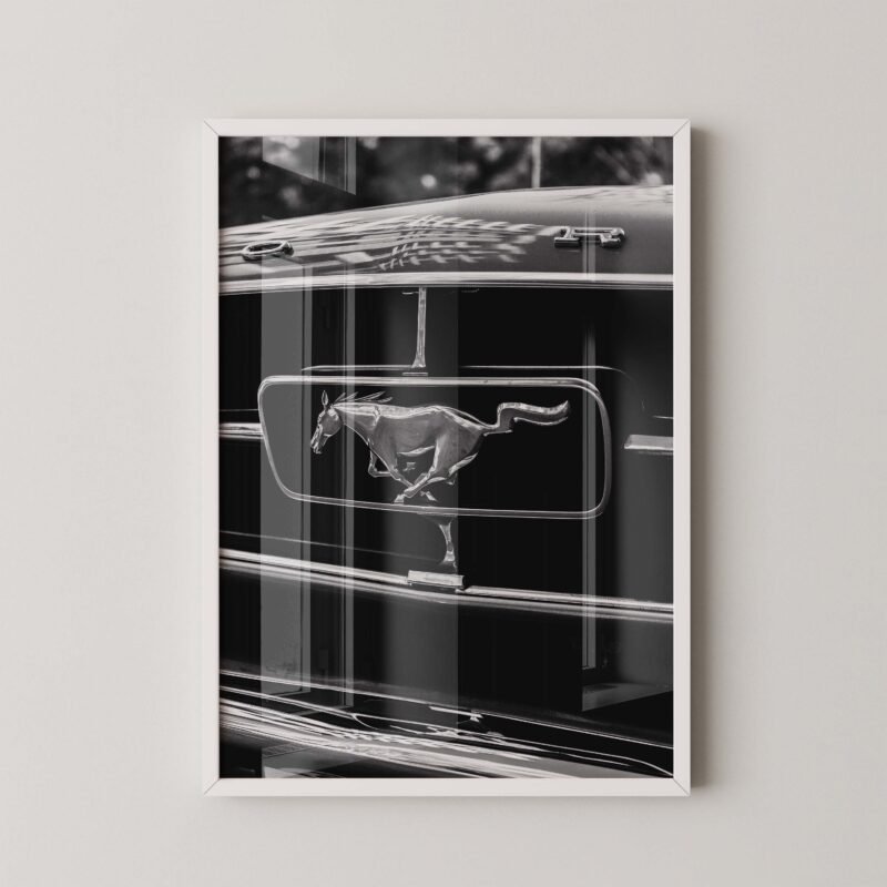 Classic Ford Mustang Wall Art