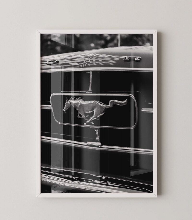 Classic Ford Mustang Wall Art