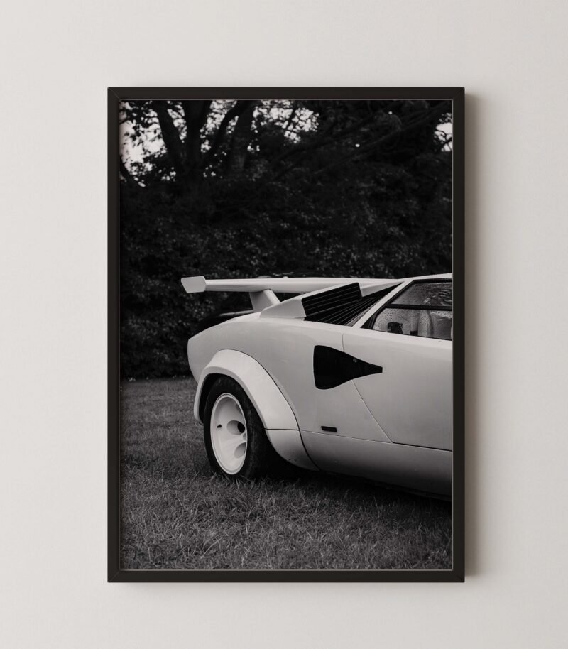 Lamborghini Countach Digital Print