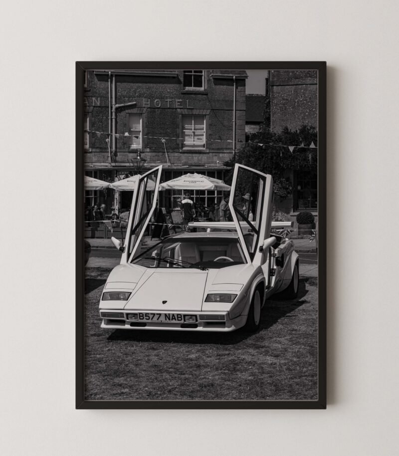 Lamborghini Countach Photo Print