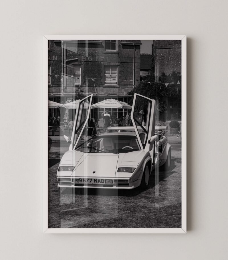 Lamborghini Countach Photo Print