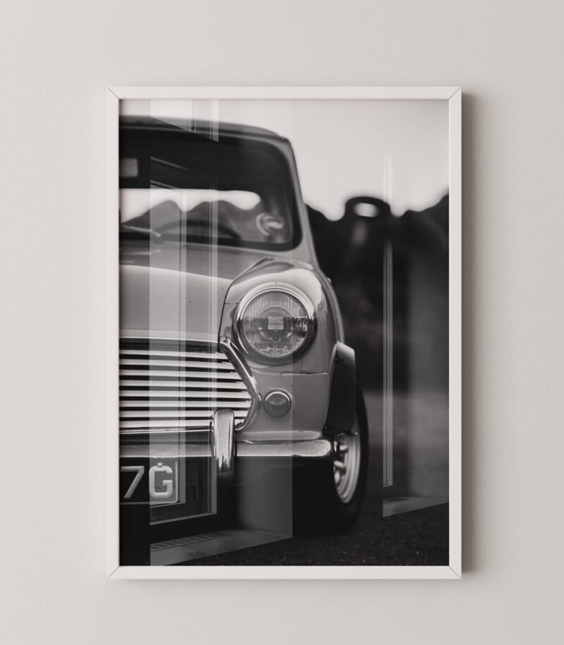 Vintage Mini Cooper Poster