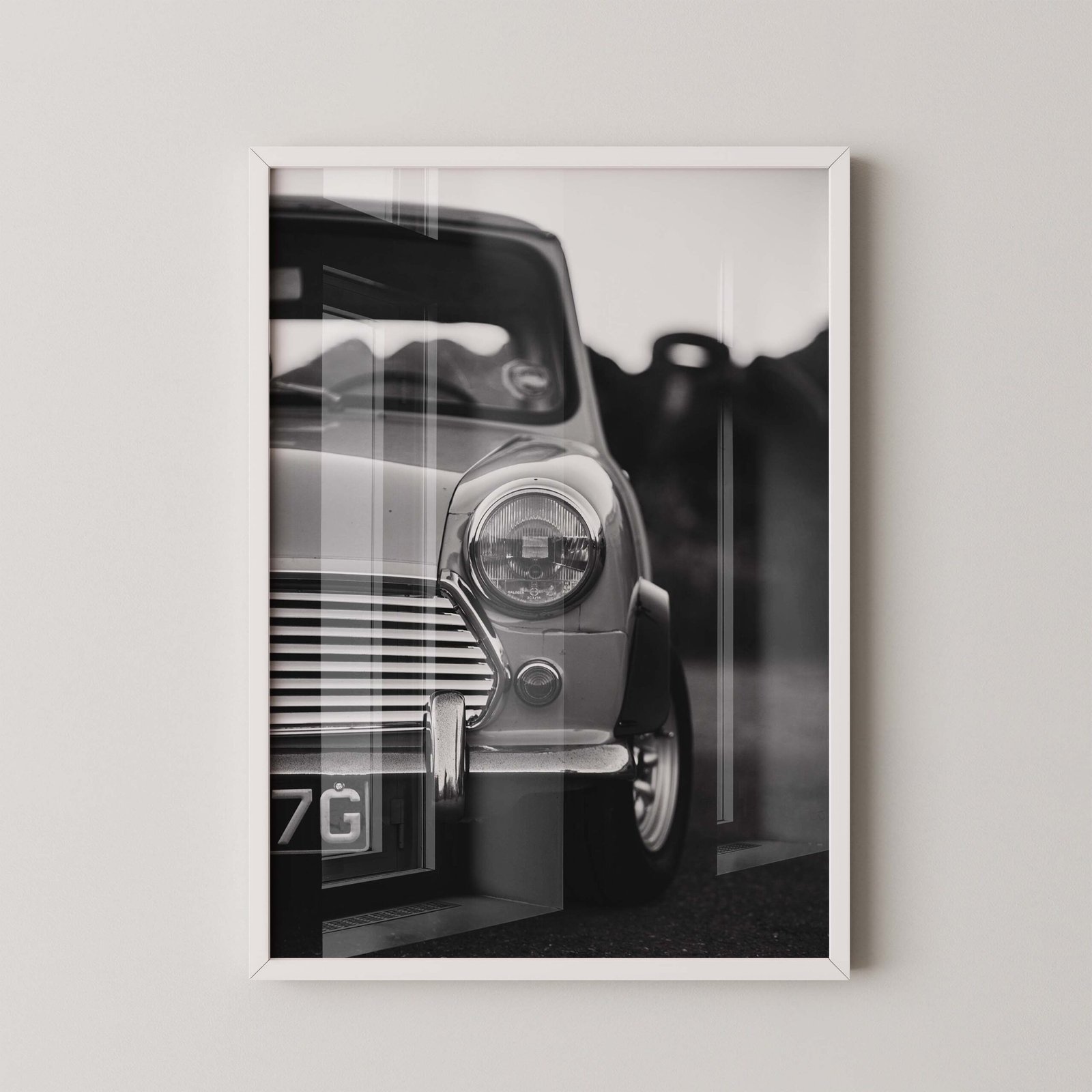 Vintage Mini Cooper Poster - Image 2