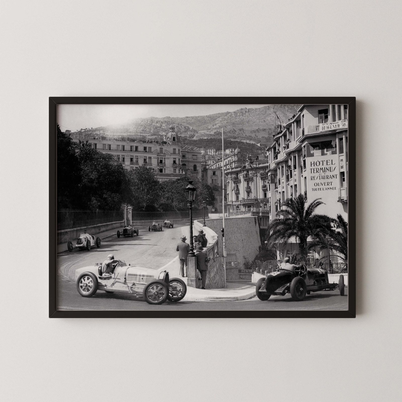 1933 Monaco Grand Prix Print