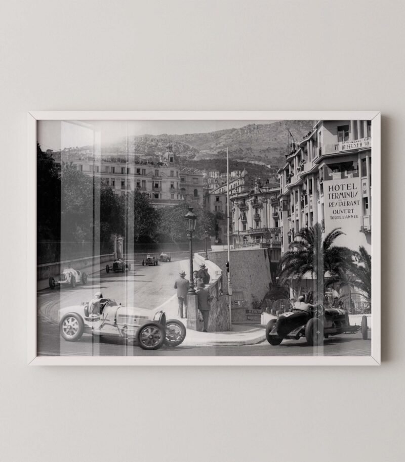1933 Monaco Grand Prix Print