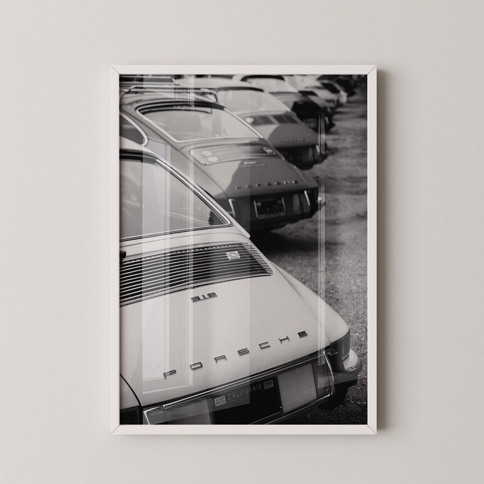 Porsche 912 Rear View Print - Image 2