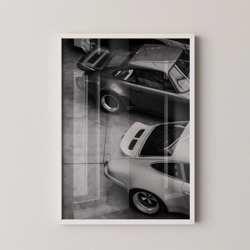 Vintage Porsche 911 Poster