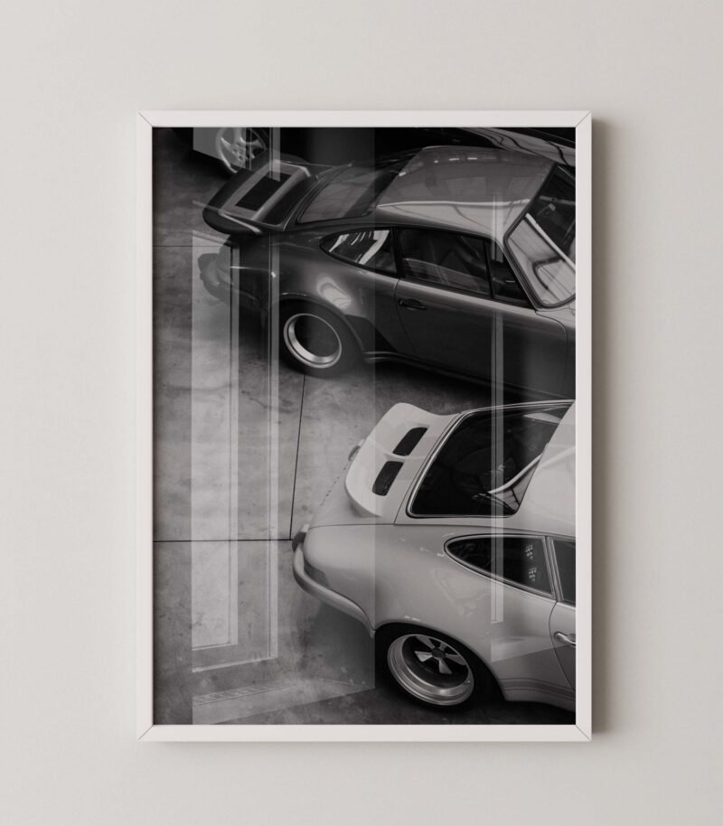 Vintage Porsche 911 Poster