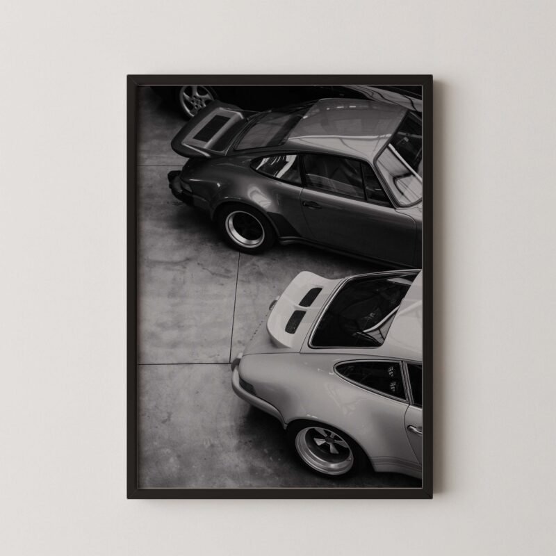 Vintage Porsche 911 Poster