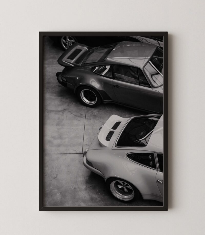Vintage Porsche 911 Poster
