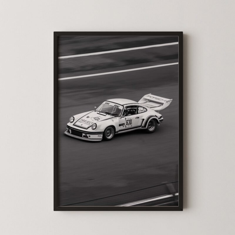 Vintage Porsche Sports Car Print