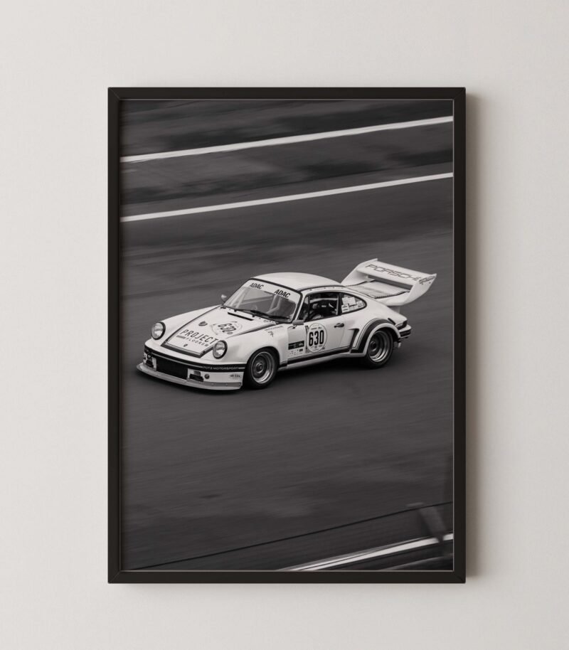 Vintage Porsche Sports Car Print