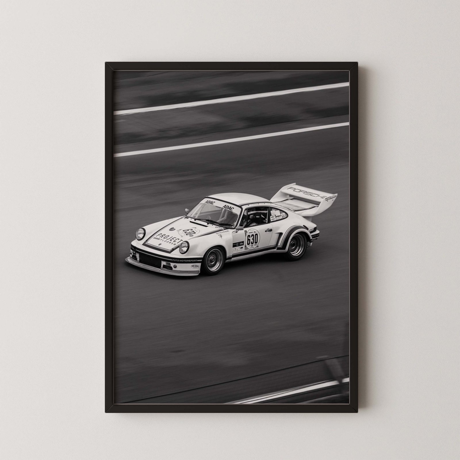 Vintage Porsche Sports Car Print