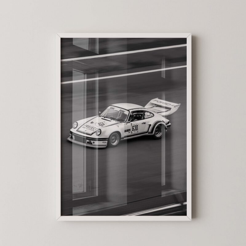 Vintage Porsche Sports Car Print