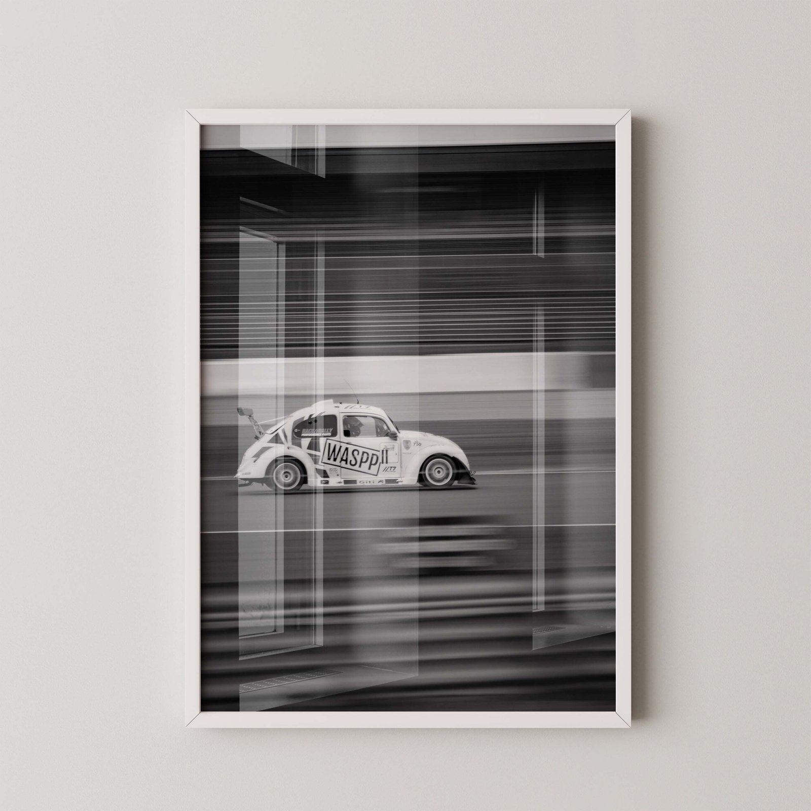 Classic VW Beetle Racing Poster - Image 2