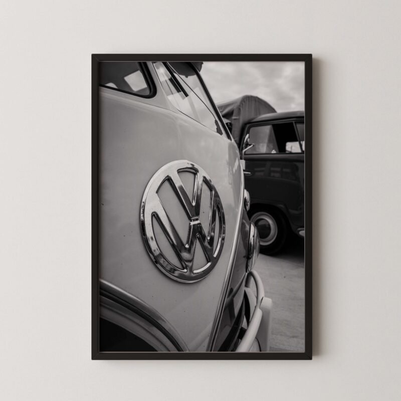 Vintage VW Bus Print