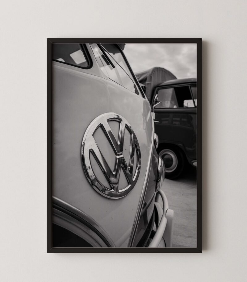 Vintage VW Bus Print
