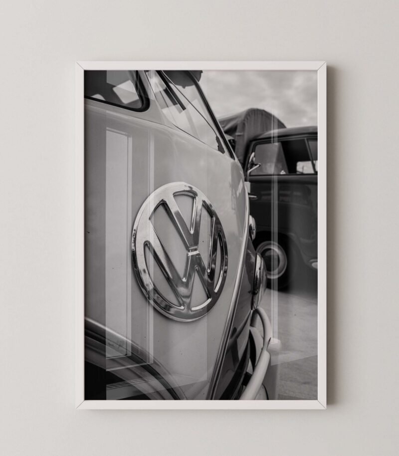 Vintage VW Bus Print