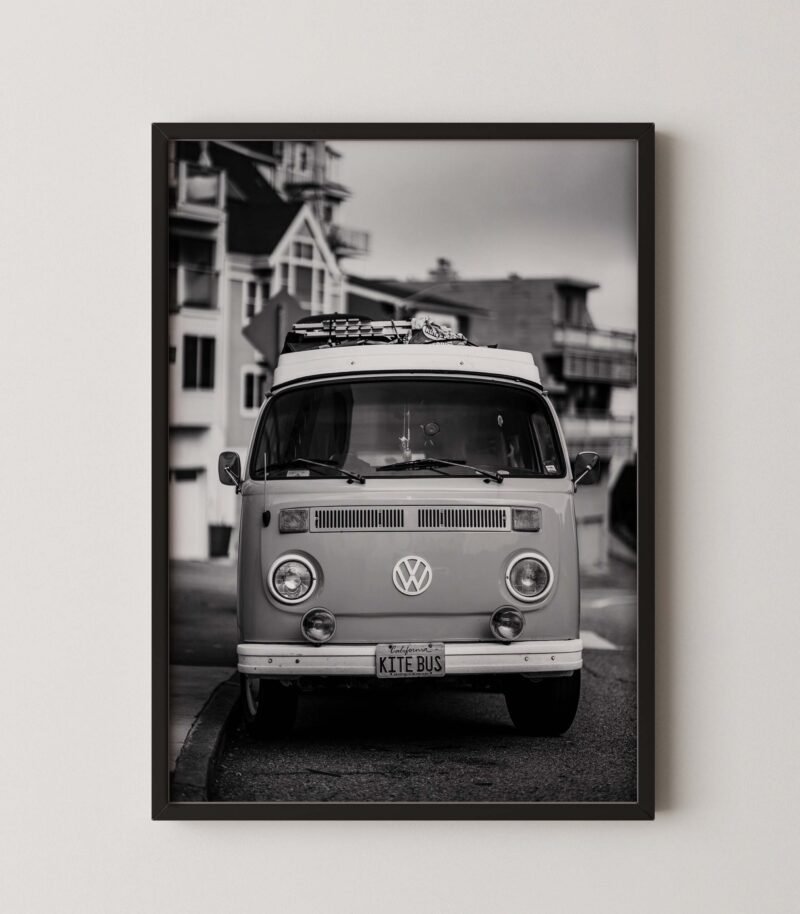 Vintage VW Van Poster