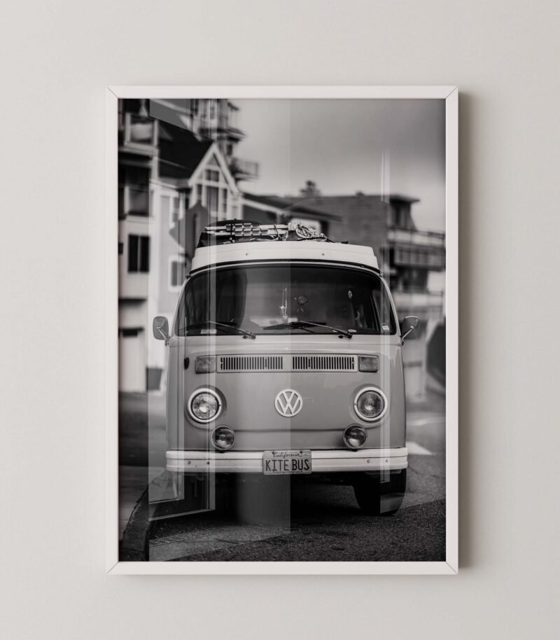Vintage VW Van Poster